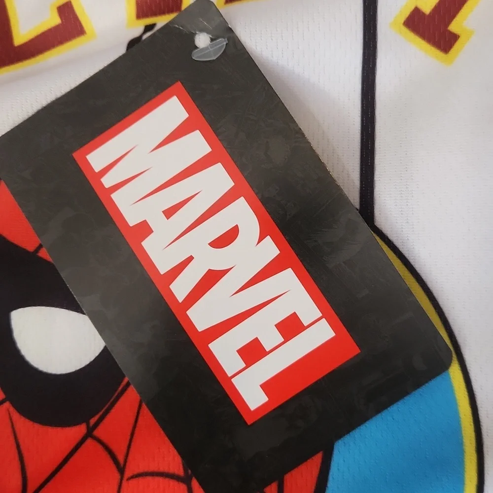 Marvel Spider-Man Striped Baseball Jersey - Picture 5 of 5